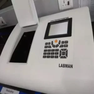 UV-VIS Spectrophotometer for accurate absorbance, transmittance, and optical analysis in laboratories and research facilities.