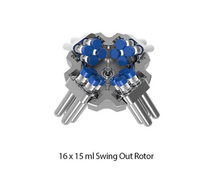 16 x 15ml Swing Rotor