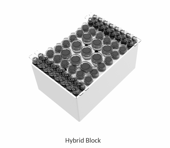 Hybrid Block for PCR and Tubes