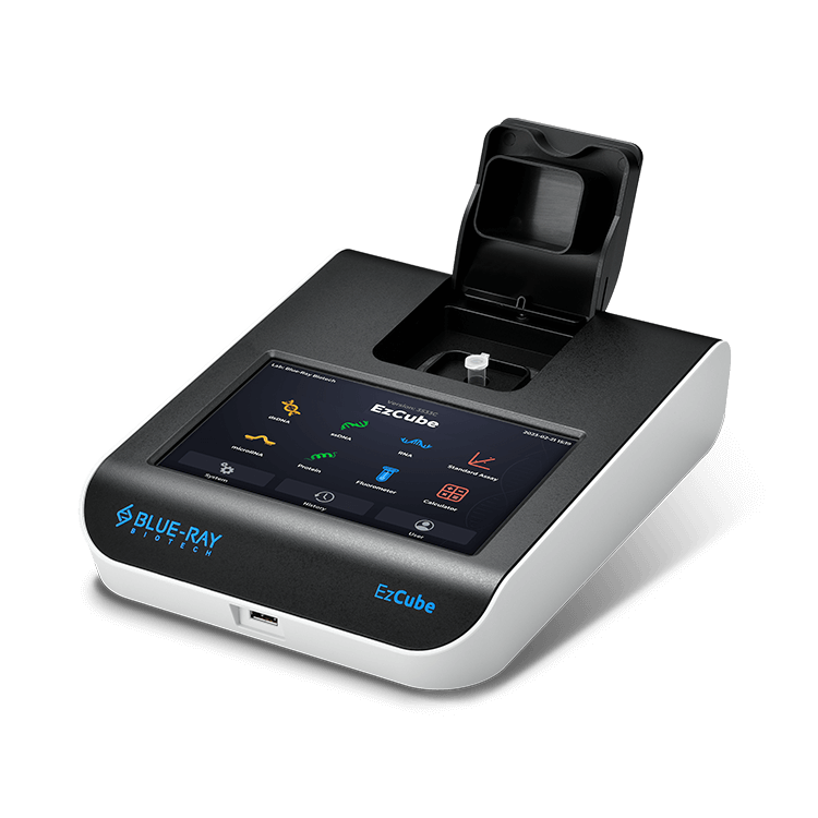 EzCube Triple Channel Fluorometer for DNA RNA