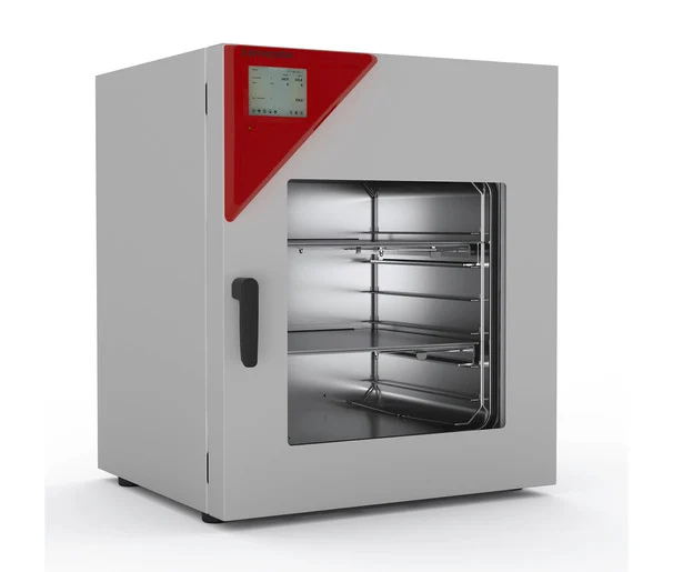 Interior detail of BINDER VDL safety vacuum oven