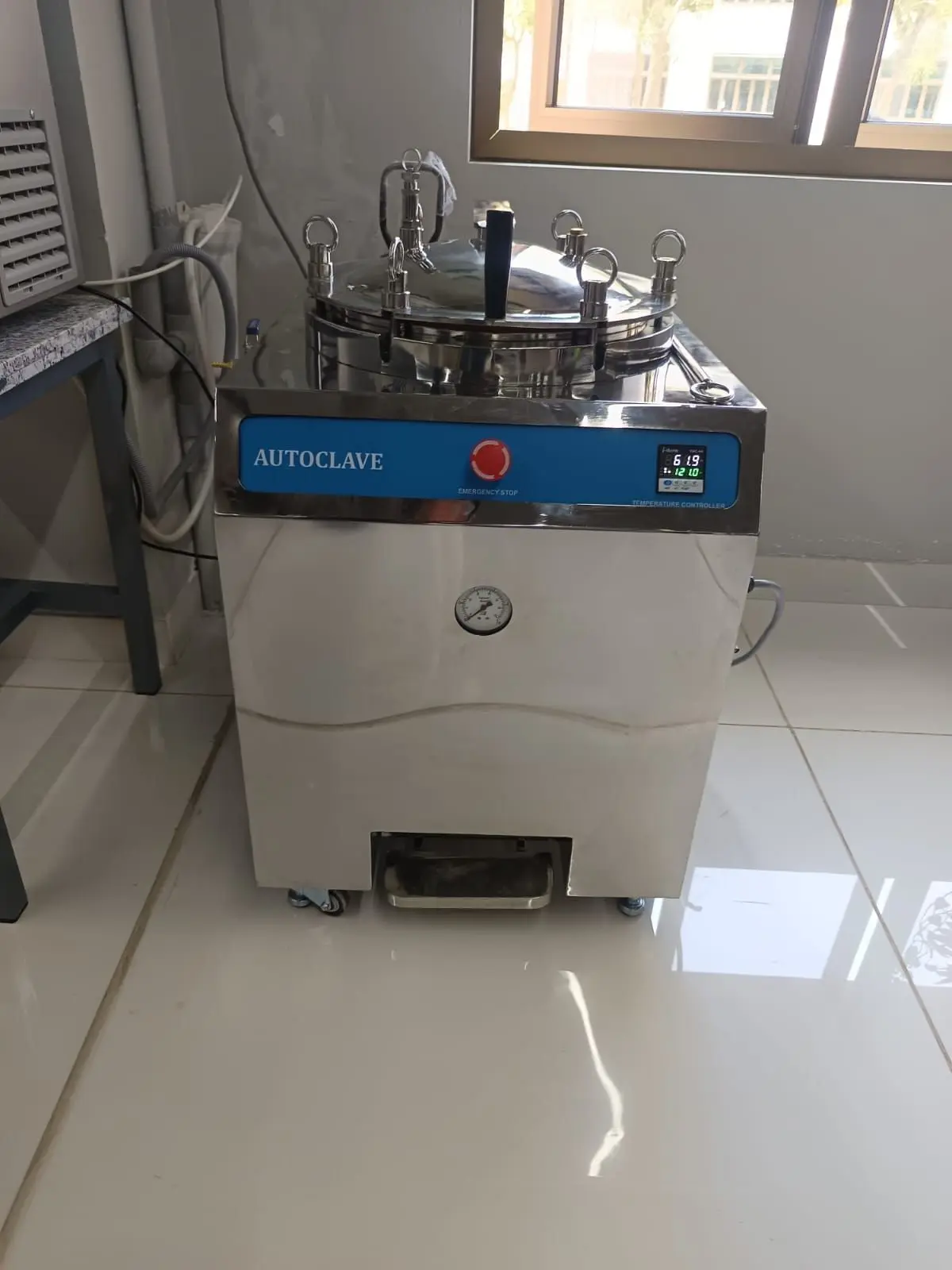 GBS autoclave installation at MAHE MIT Manipal Institute of Technology Bangalore — laboratory sterilisation GBS
