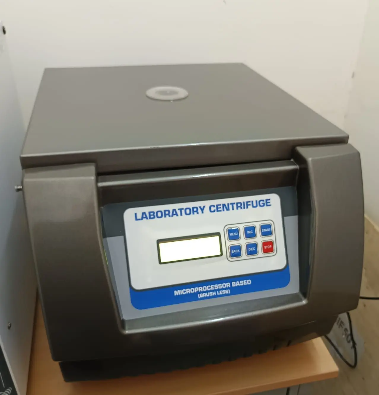 Laboratory centrifuge installation at IISc Bangalore by Global Bioscience Solutions
