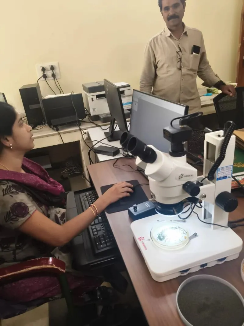 Seed inspection setup installation at government seed testing laboratory Kadapa and Guntur Andhra Pradesh by Global Bioscience Solutions